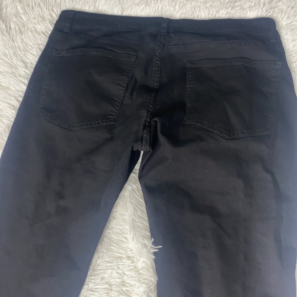 Black ripped stylish jeans - Picture 5 of 5